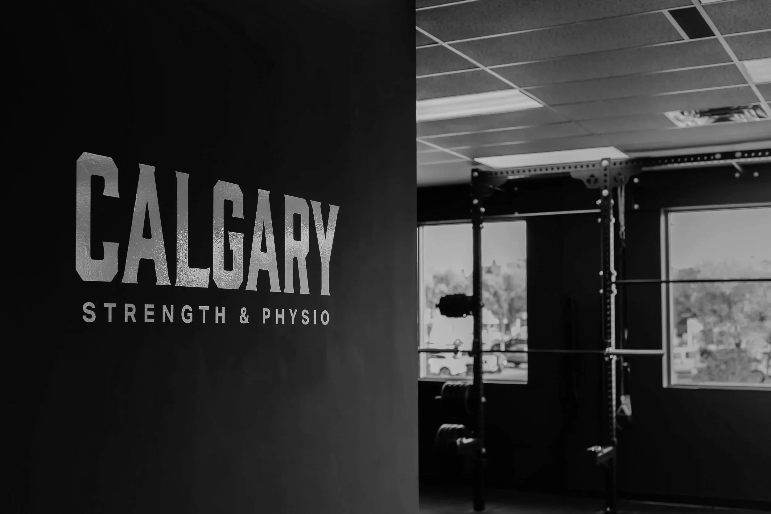 Treatment room at Calgary Strength & Physio