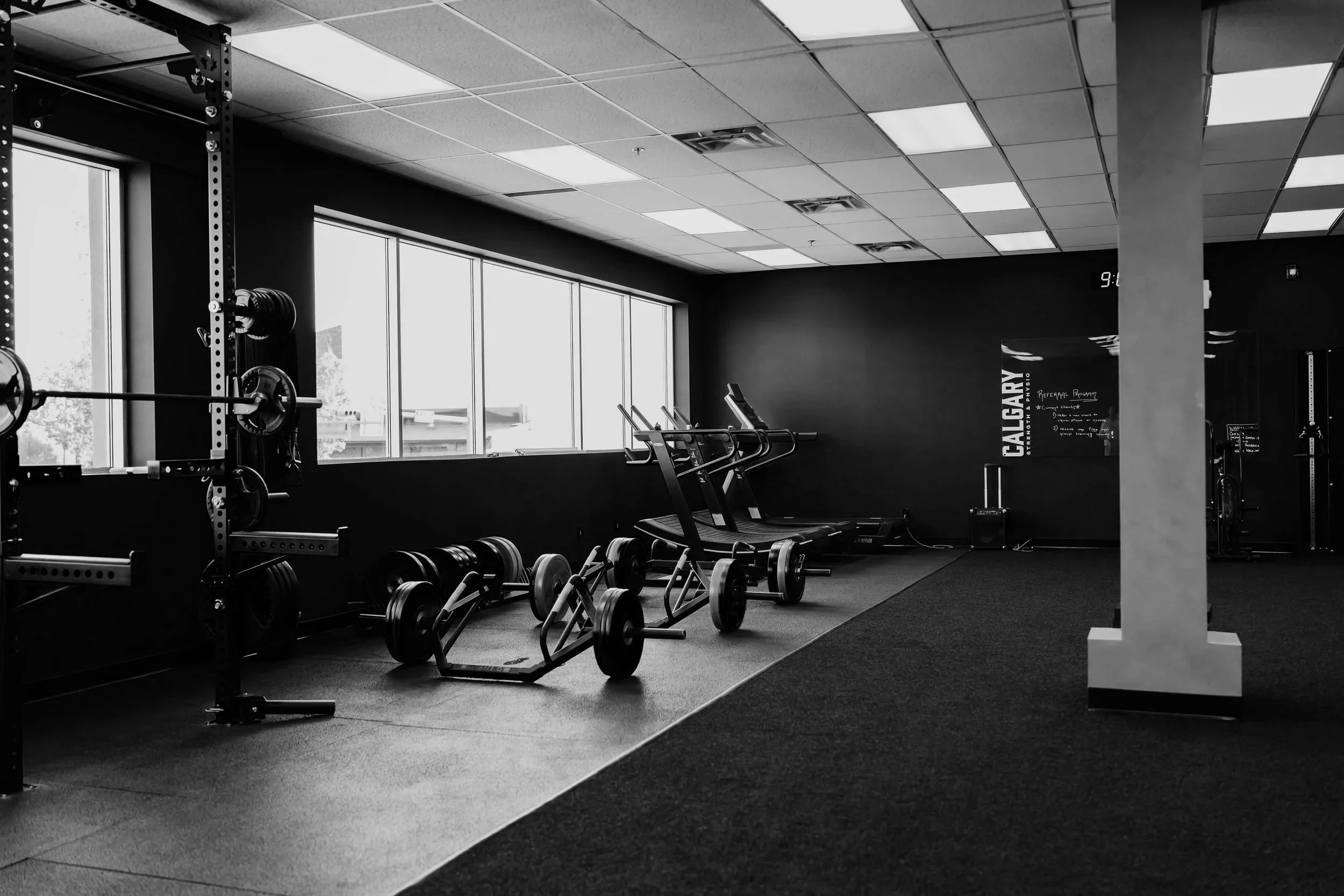 Conditioning equipment and open floor